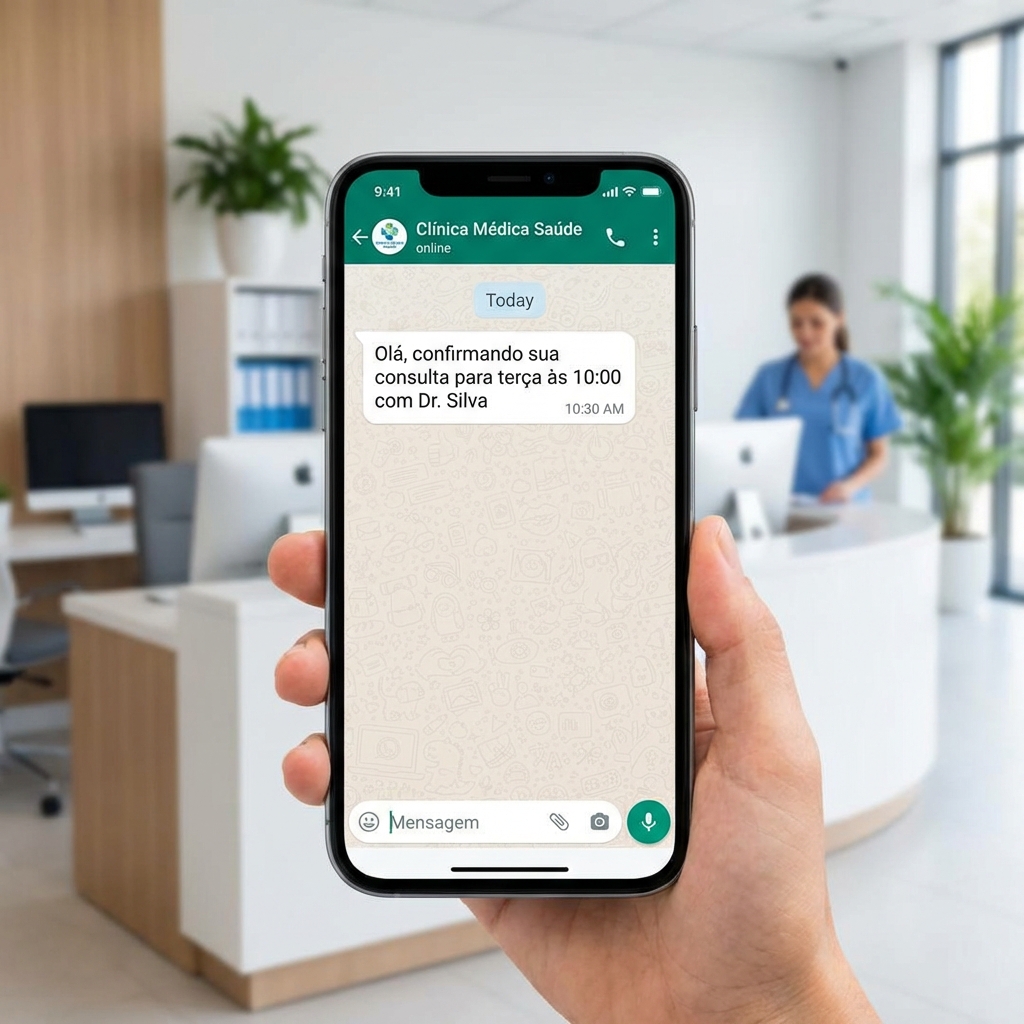 WhatsApp para consultório médico